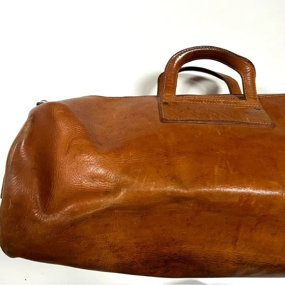 Vintage Leather Duffle bag - Picture 7 of 16
